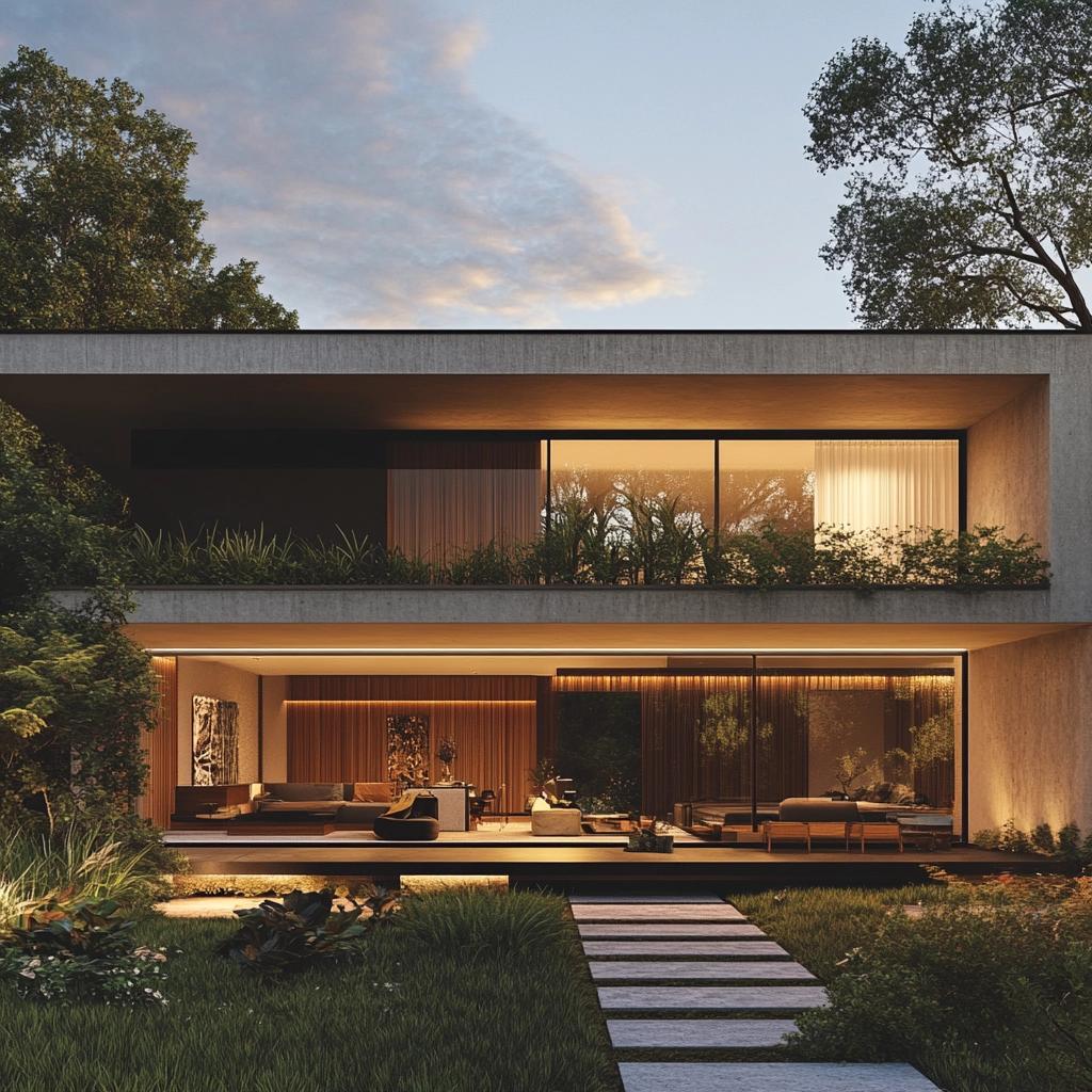 Tendências em Fachadas de Casas Modernas para 2025 4 Tendências em Fachadas de Casas Modernas para 2025