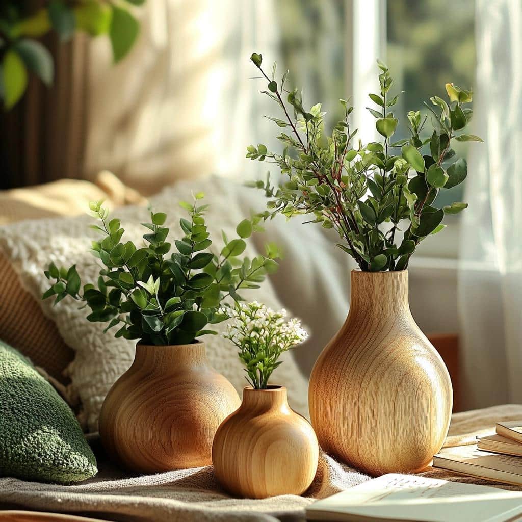 Transforme sua Casa: 35 Inspirações e Tutoriais Imperdíveis com Vasos de Madeira! 8 VASO DE MADEIRA: 35 INSPIRAÇÕES PARA SUA CASA E TUTORIAIS