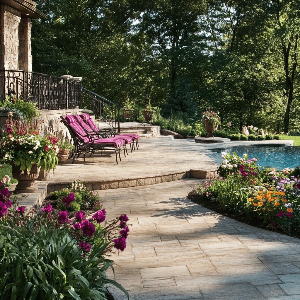 Transforme Seu Espaço Externo: Os Segredos dos Designers para Usar Pavers e Pedras na Paisagem! 5 Como Usar Pavers e Pedras na Paisagem para um Espaço Externo Perfeito