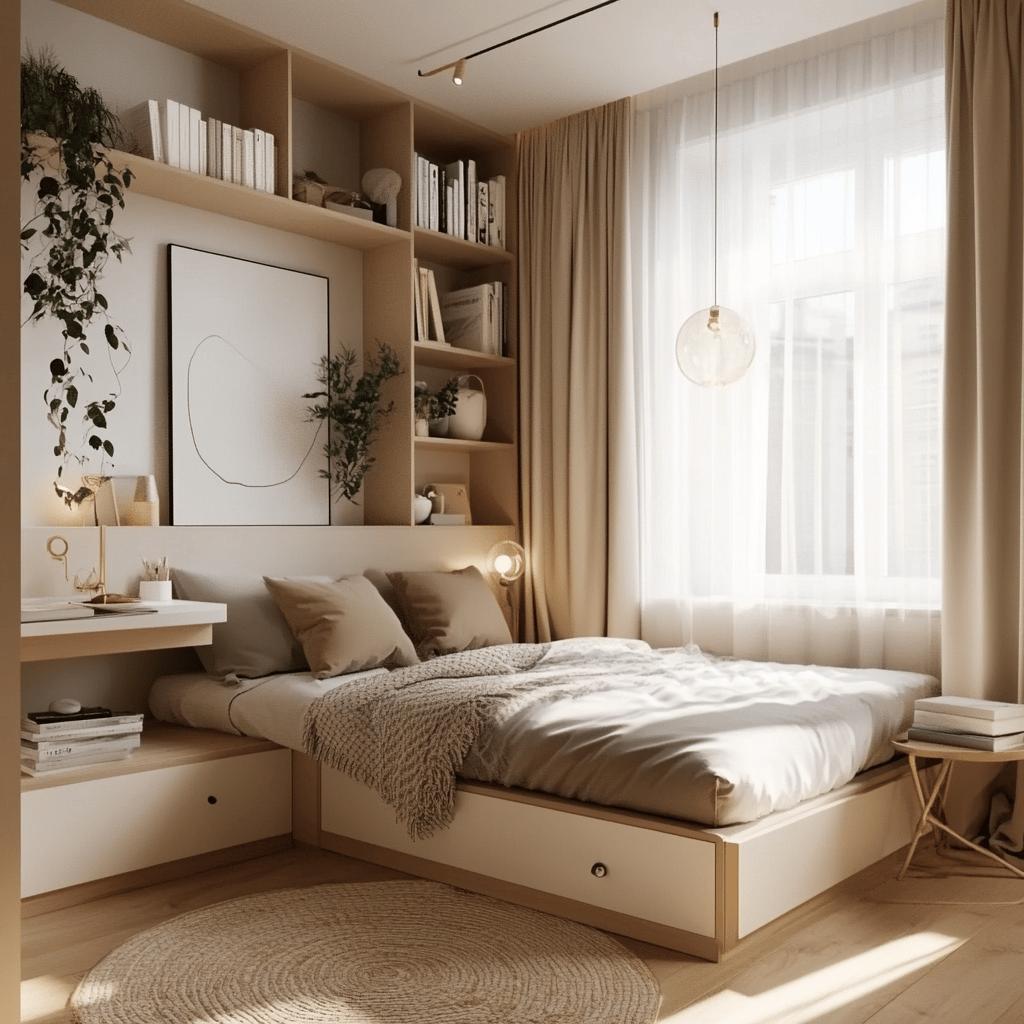 Transforme Seu Quarto Pequeno: Dicas Criativas que Você Não Pode Perder! 3 Ideias Criativas para Aproveitar Espaço em Quartos Pequenos