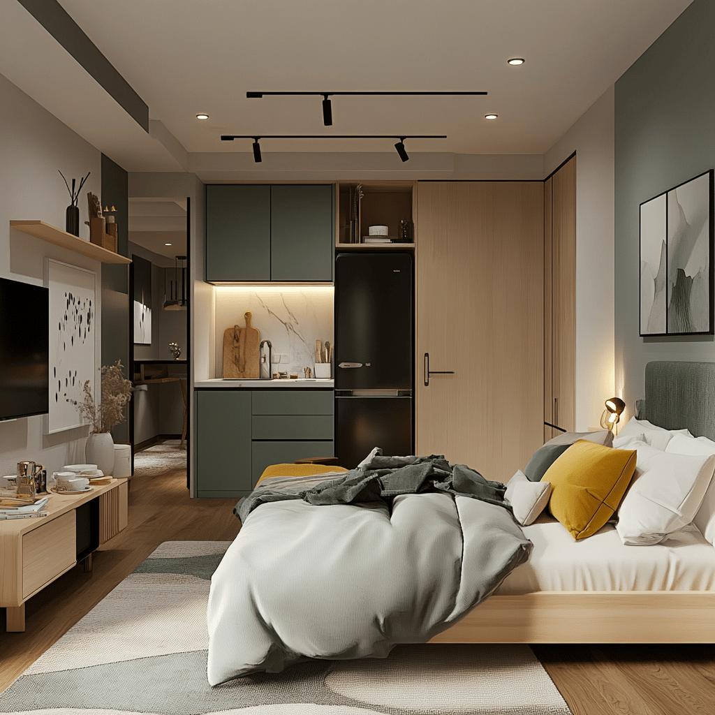 Inspirações e Características de Apartamentos Estúdio que Você Precisa Conhecer 2 30 Inspirações de Apartamento Studio e Suas Principais Características