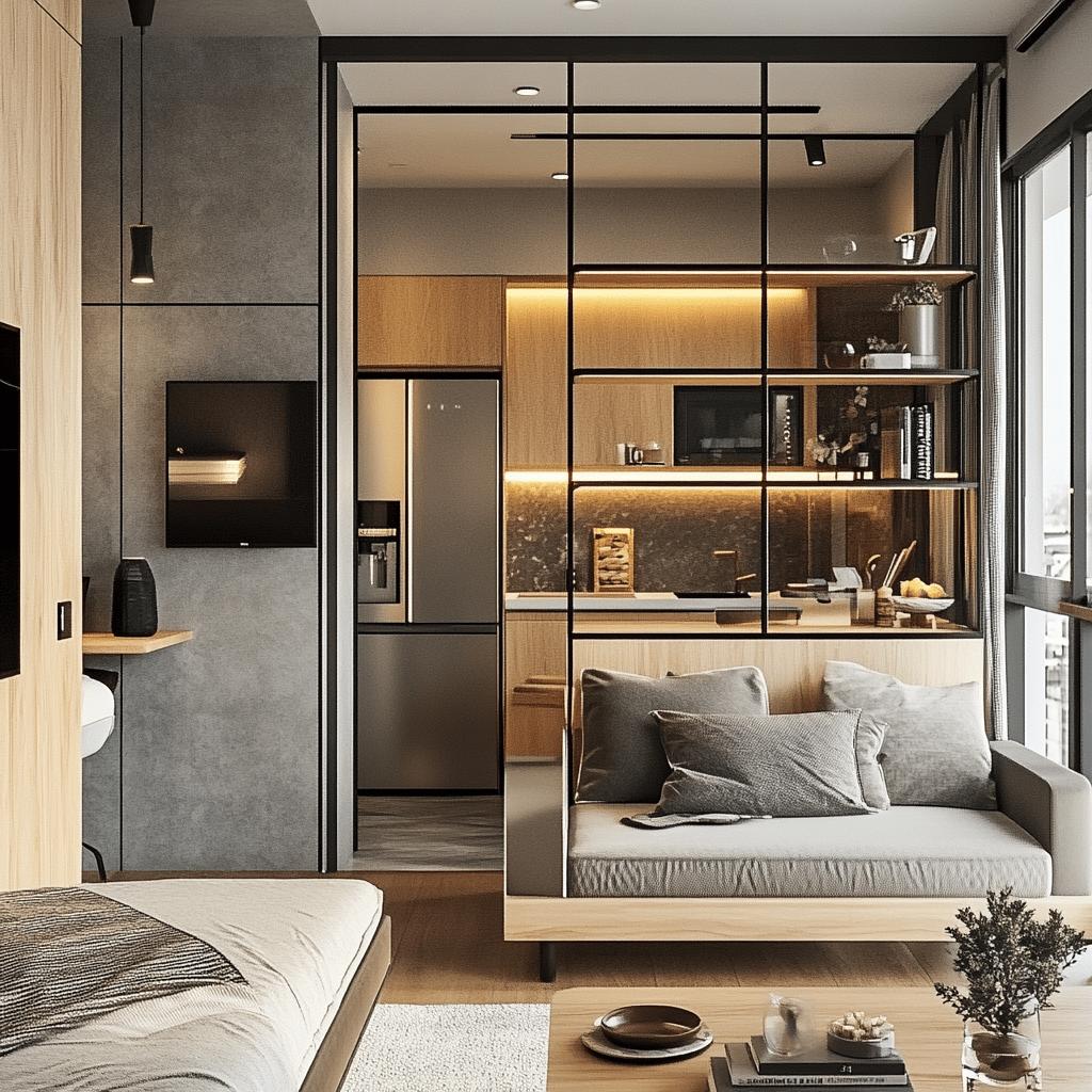 Inspirações e Características de Apartamentos Estúdio que Você Precisa Conhecer 6 30 Inspirações de Apartamento Studio e Suas Principais Características
