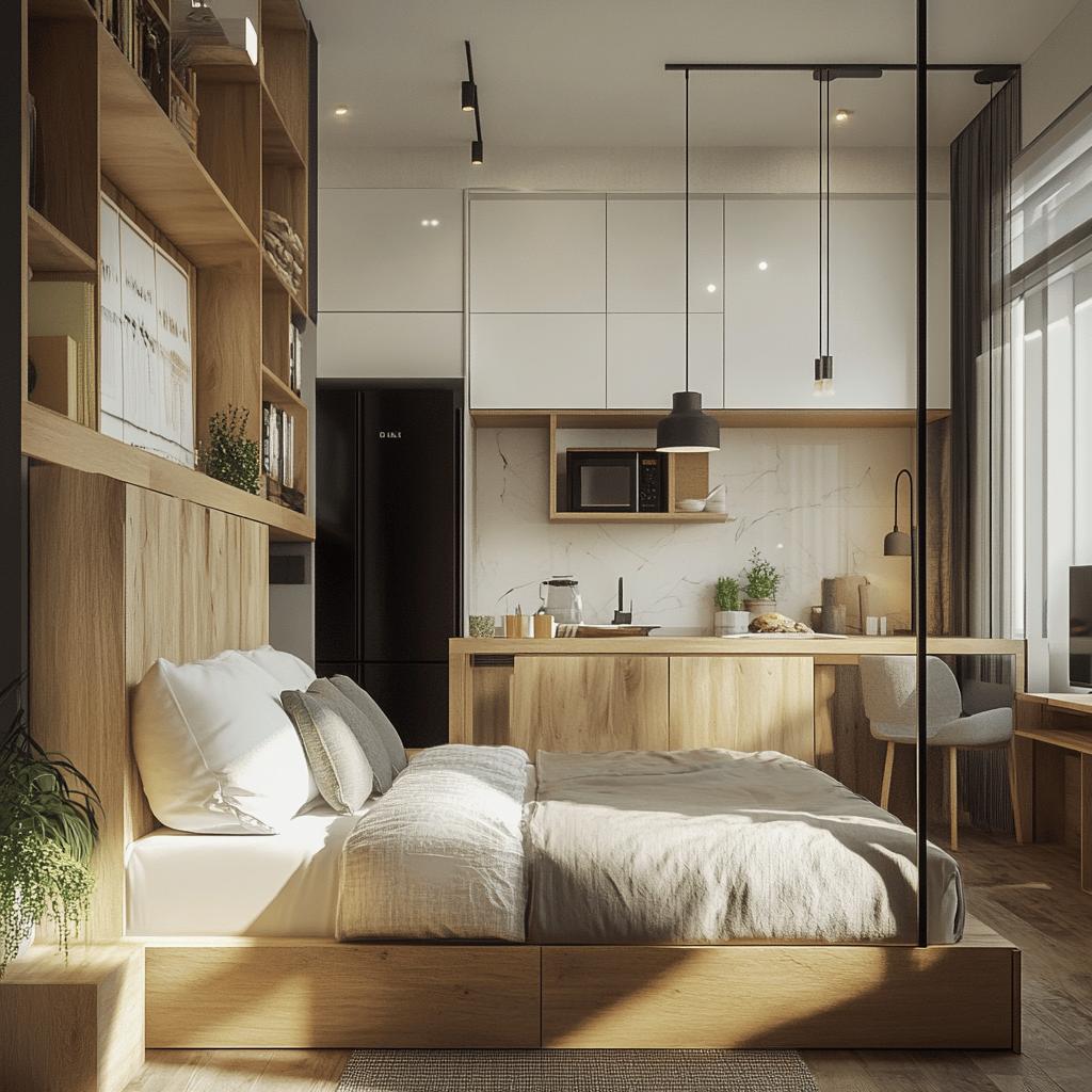 Inspirações e Características de Apartamentos Estúdio que Você Precisa Conhecer 8 30 Inspirações de Apartamento Studio e Suas Principais Características