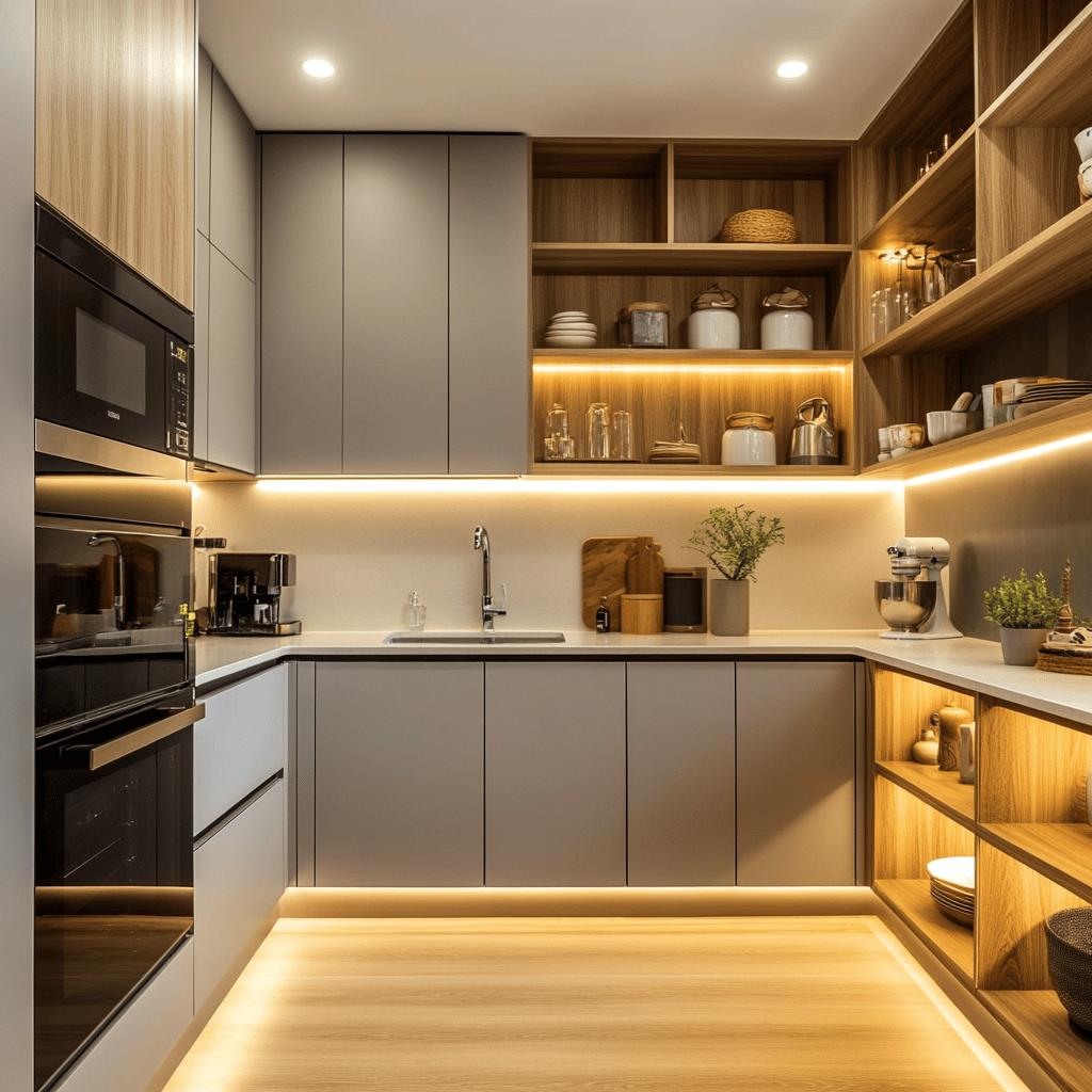 Transforme sua Cozinha: O Segredo dos Armários Planejados que Encantam e Otimizam Espaços! 8 Armários Planejados de Cozinha: Charmosos e Práticos