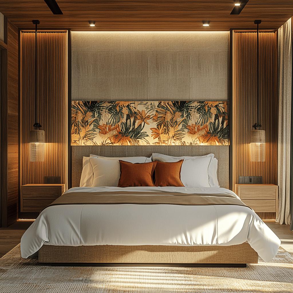 Cabeceira de cama feita com materiais alternativos: beleza e economia 2 Cabeceira de cama feita com materiais alternativos: beleza e economia