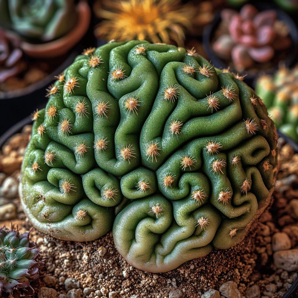 Conheça o Cacto Cérebro: Cuidados Essenciais e Fatos Interessantes sobre a Mammillaria elongata 4 Descubra o Fascinante Cacto Cérebro: Cuidados e Curiosidades sobre a Mammillaria elongata