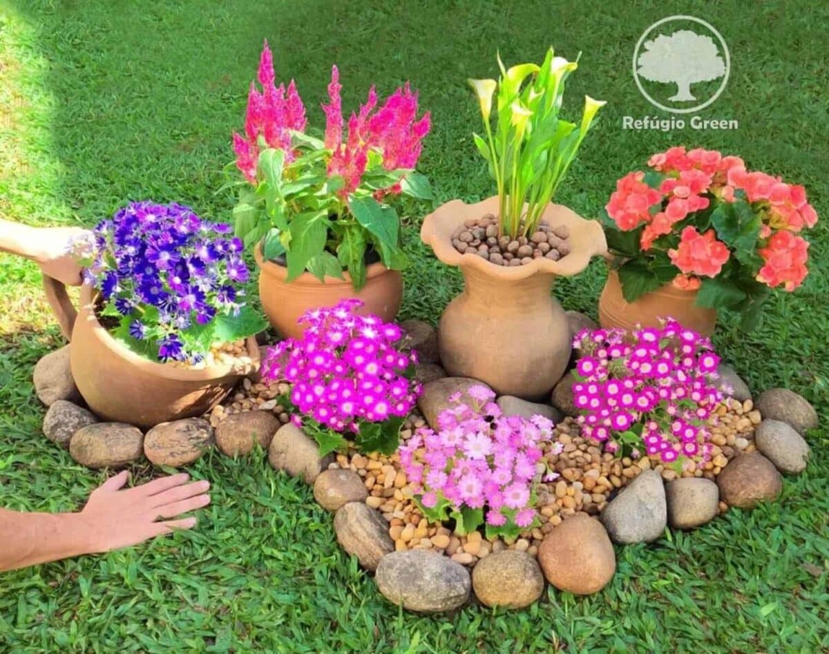 Dicas e Ideias Práticas para Criar um Jardim Colorido e Atraente 3 Capa do artigo sobre canteiro de flores