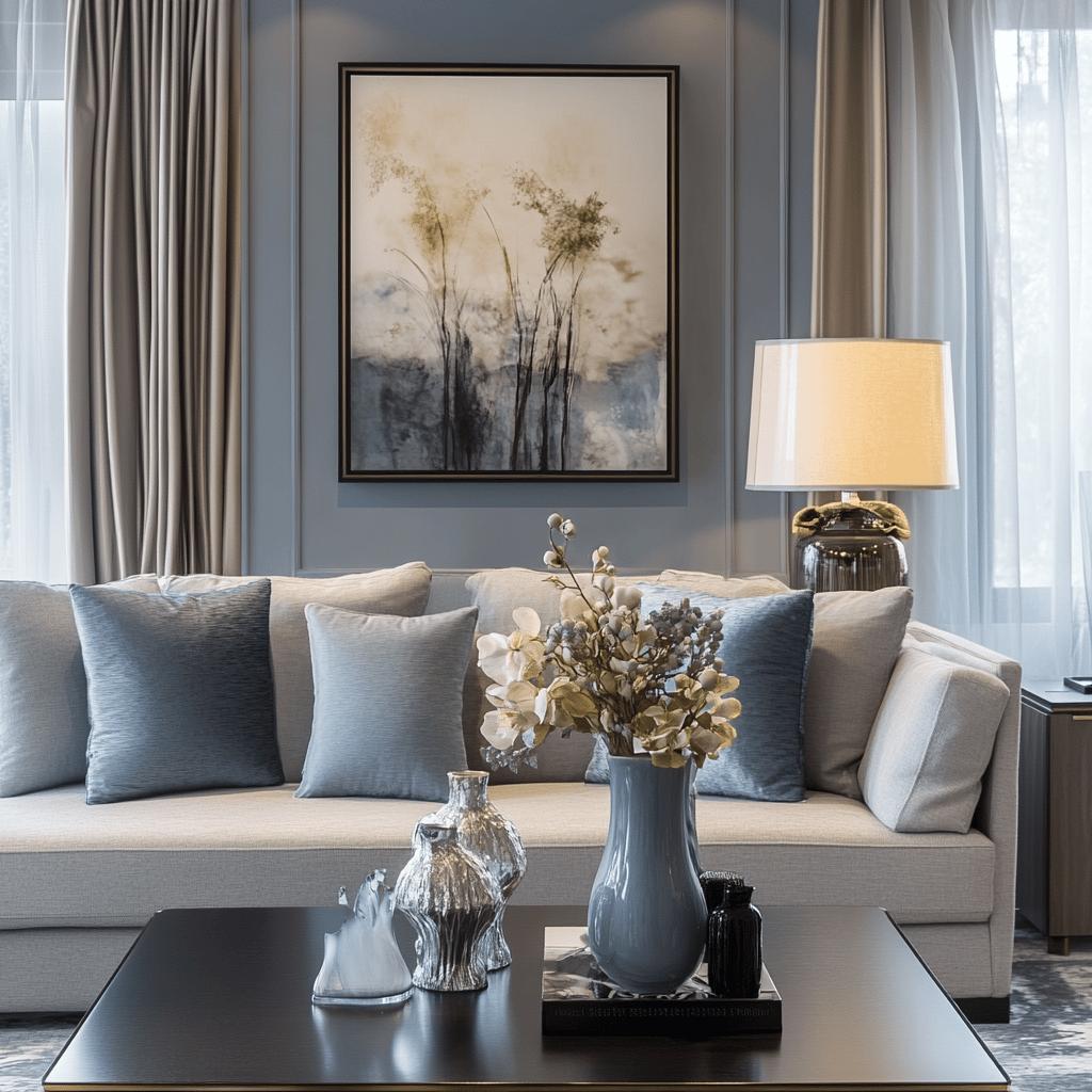 Descubra como o Cinza Azul Pode Transformar Seu Espaço com Estas 70 Ideias Versáteis! 8 70 Formas de Usar Cinza Azul com uma Decoração Versátil