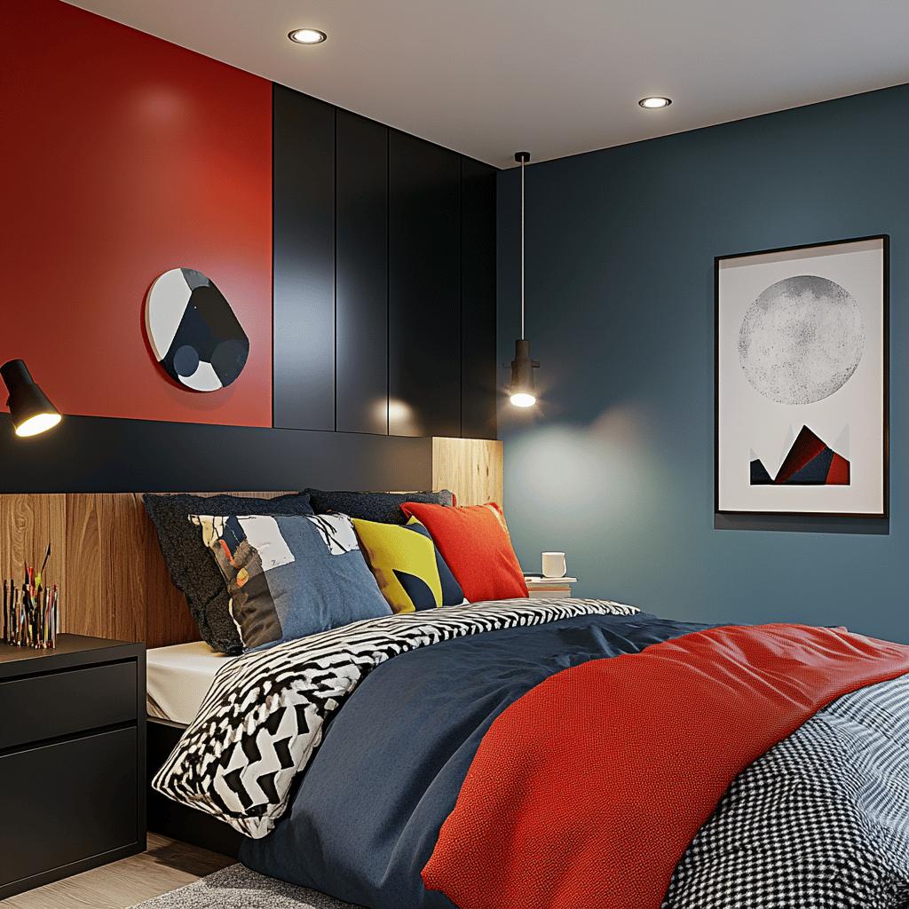 Descubra as 70 Melhores Cores Para Quartos Masculinos que Transformam o Espaço! 2 70 Ideias Para Cores de Quarto Masculino e Dicas de Especialista