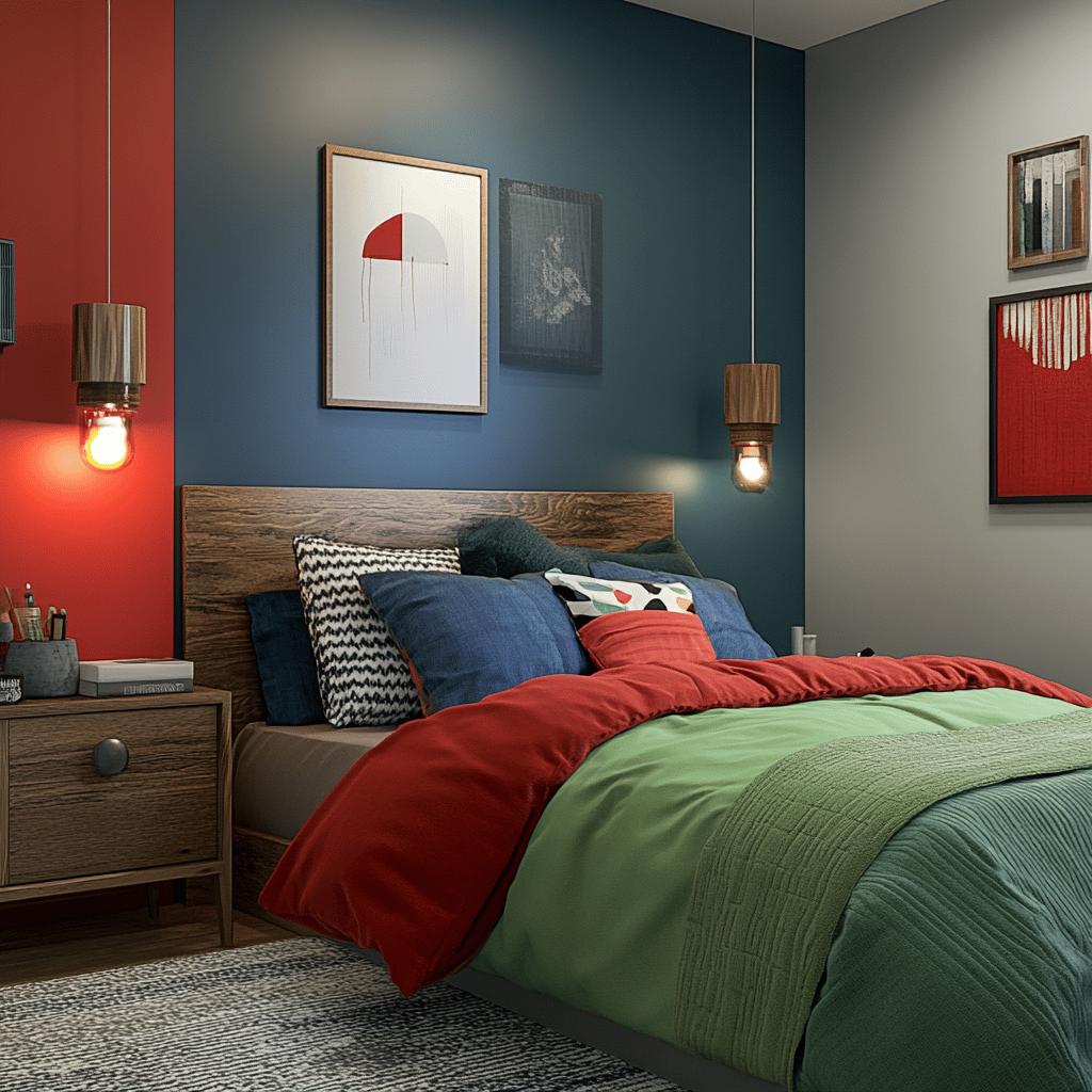 70 Ideias Para Cores de Quarto Masculino e Dicas de Especialista