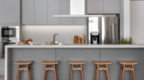 Descubra como o Cinza Azul Pode Transformar Seu Espaço com Estas 70 Ideias Versáteis! 10 Foto de cozinha cinza 1000 1 - 3