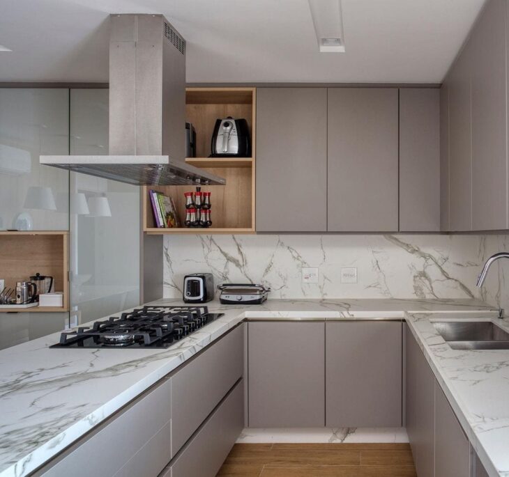 Transforme sua Cozinha: 90 Ideias Incríveis em U que Você Precisa Conhecer! 10 Andrea Murao