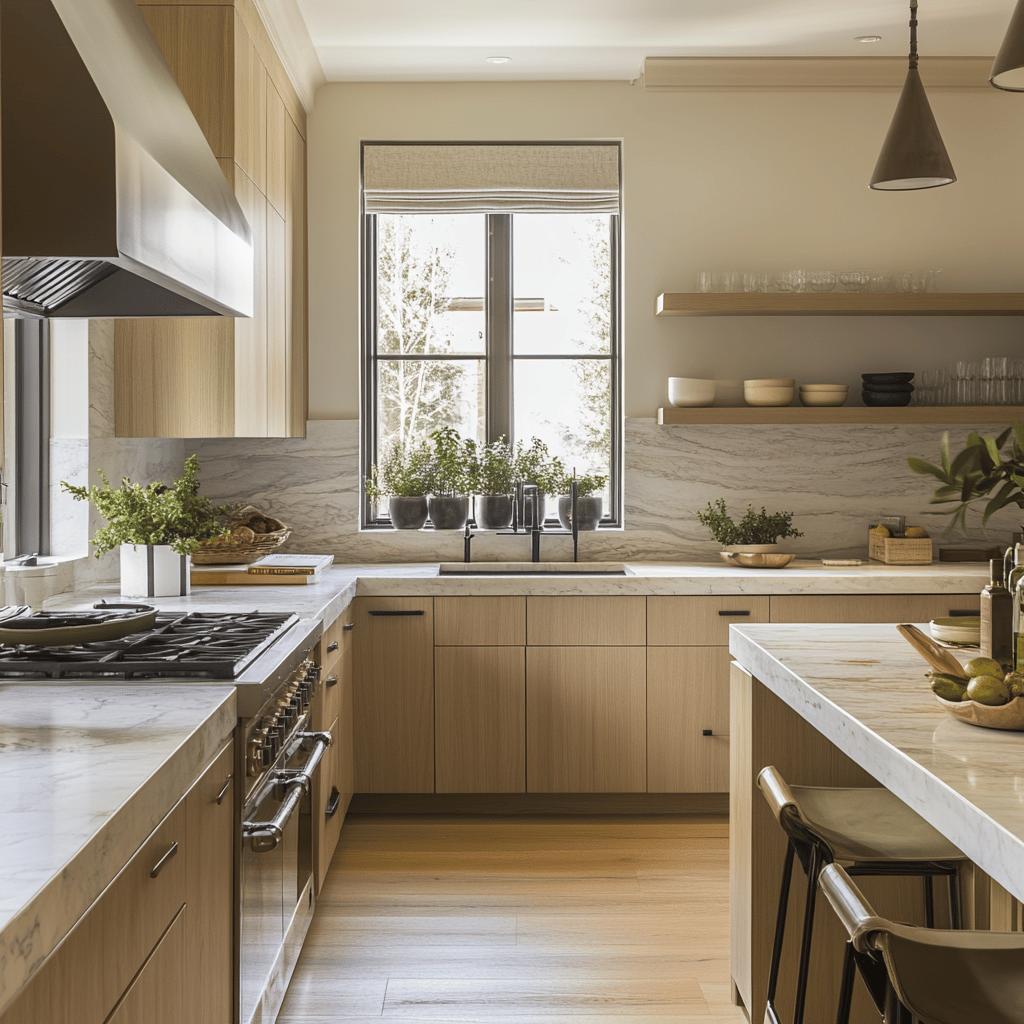 Transforme sua Cozinha: 90 Ideias Incríveis em U que Você Precisa Conhecer! 8 90 Projetos de Cozinha em U para Adotar