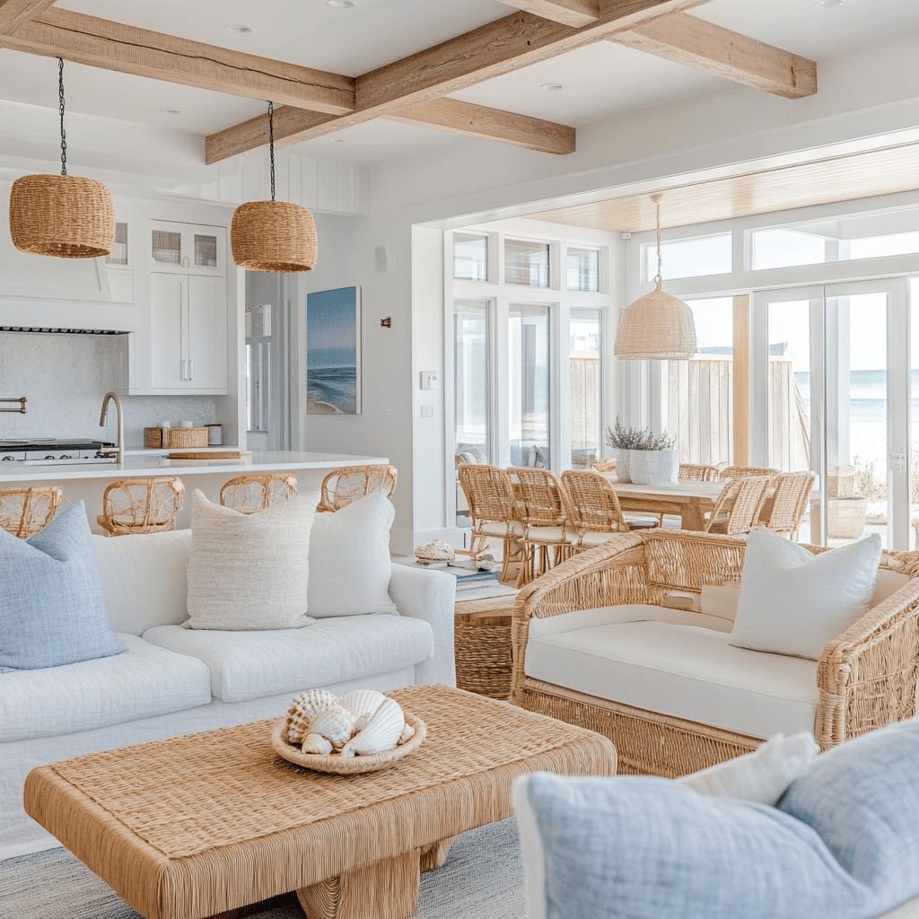 Transforme Seu Refúgio: 80 Ideias de Decoração de Praia que Surpreendem! 2 Decoração de Praia: 80 Ideias para Embelezar o Seu Refúgio