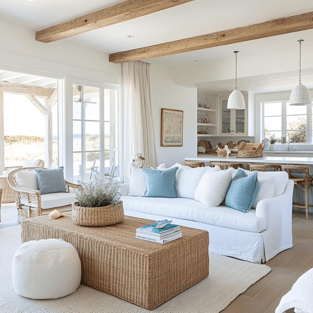 Transforme Seu Refúgio: 80 Ideias de Decoração de Praia que Surpreendem! 6 Decoração de Praia: 80 Ideias para Embelezar o Seu Refúgio