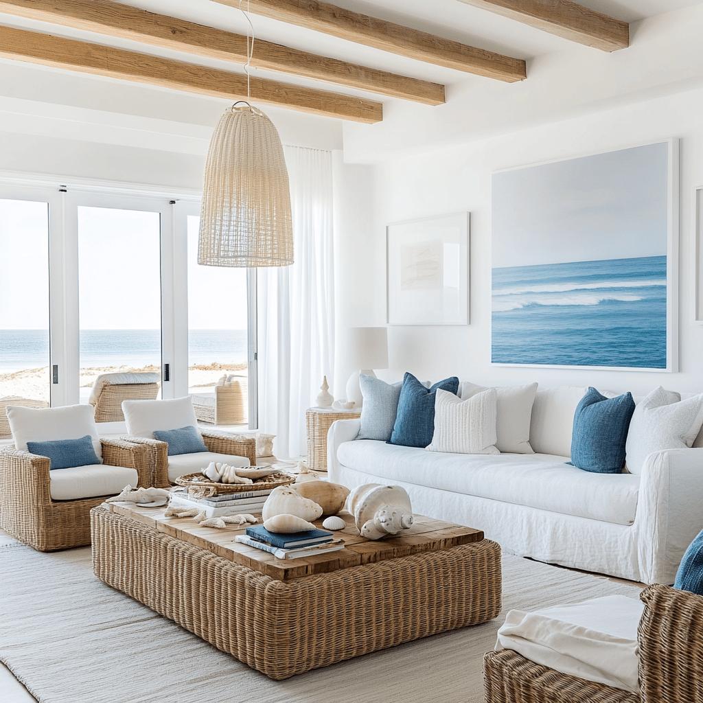 Transforme Seu Refúgio: 80 Ideias de Decoração de Praia que Surpreendem! 8 Decoração de Praia: 80 Ideias para Embelezar o Seu Refúgio