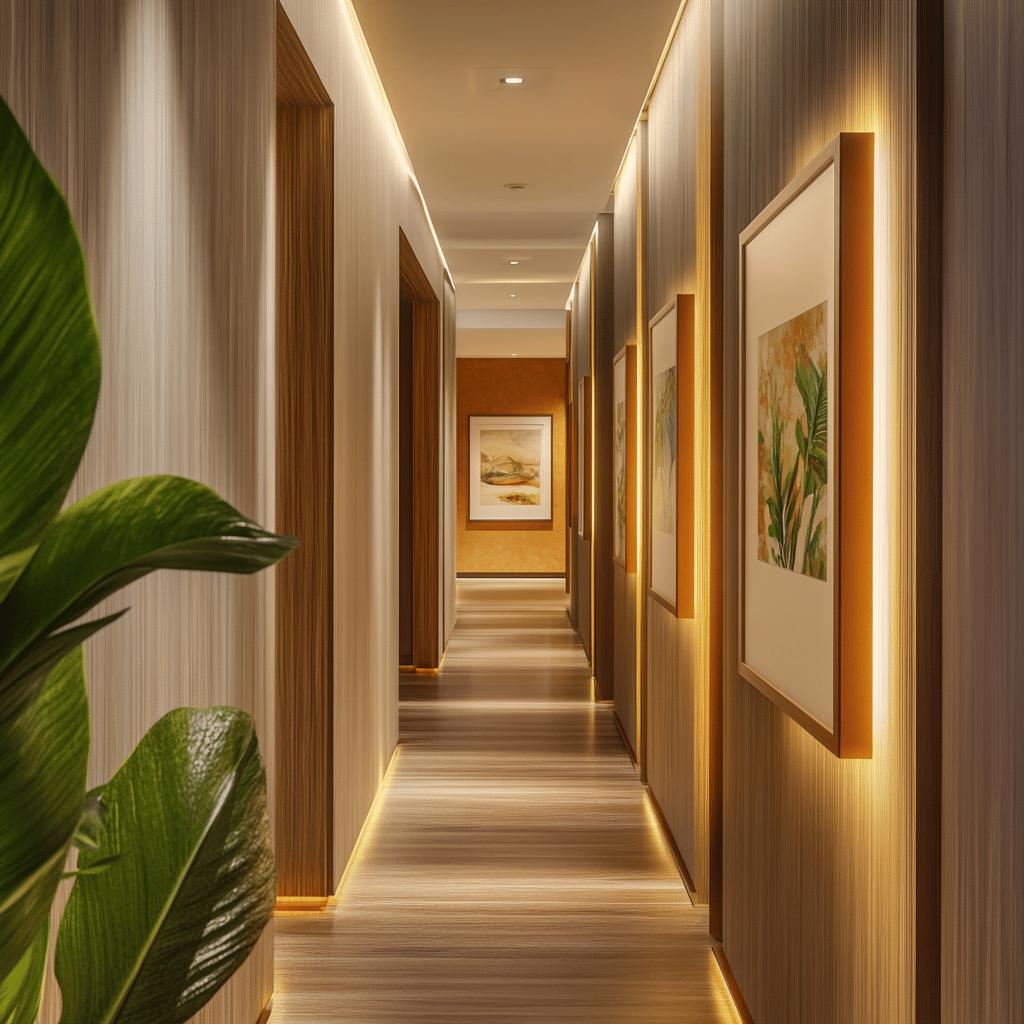Dicas para decorar corredores internos e deixá-los mais iluminados e estilosos 2 Dicas para decorar corredores internos e deixá-los mais iluminados e estilosos