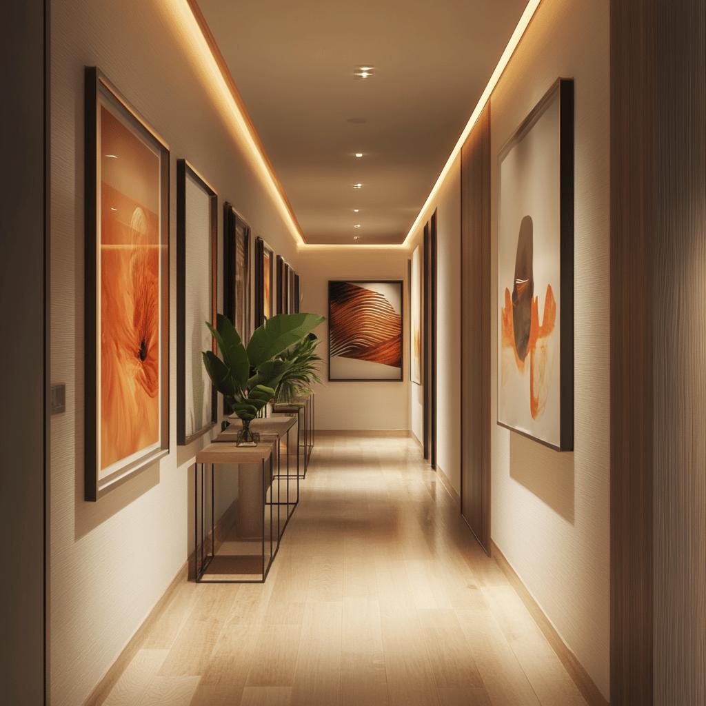 Dicas para decorar corredores internos e deixá-los mais iluminados e estilosos 1 Dicas para decorar corredores internos e deixá-los mais iluminados e estilosos