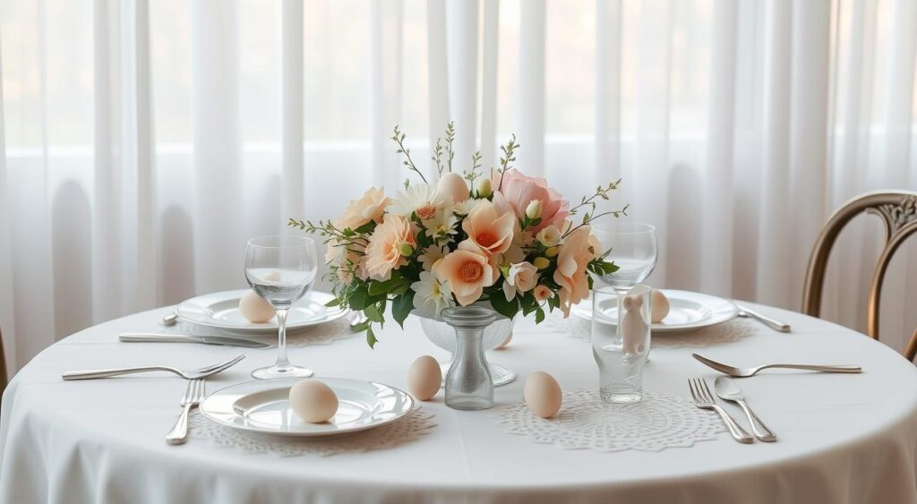 Descubra Como Transformar Sua Mesa de Páscoa com Simplicidade e Charmosa Elegância! 9 Dicas práticas para criar uma decoração de mesa de Páscoa festiva.