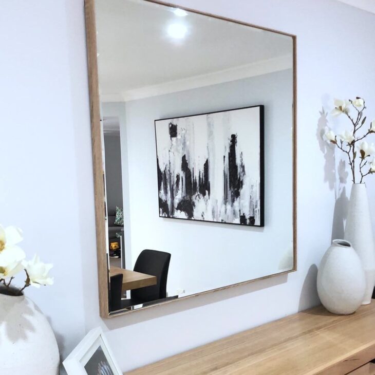 Ideias Criativas para Decorar com Espelhos Quadrados 5 Foto de espelho quadrado 1 - 1