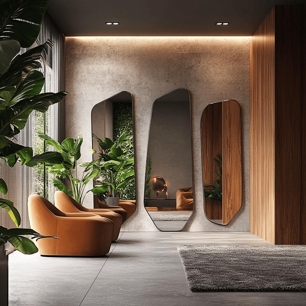 Espelhos na decoração: truques para ampliar e valorizar ambientes pequenos 4 Espelhos na decoração: truques para ampliar e valorizar ambientes pequenos