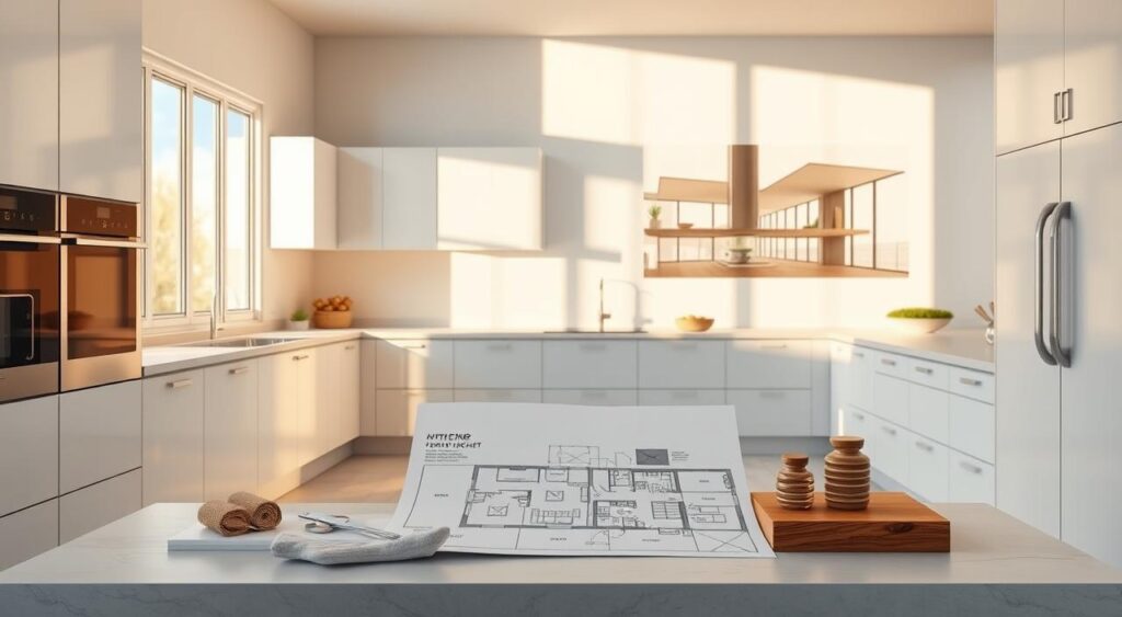 Descubra como transformar seu espaço com estas dicas de design surpreendentes! 7 Imagem ilustrativa que explica os fatores que influenciam o custo de uma cozinha planejada.