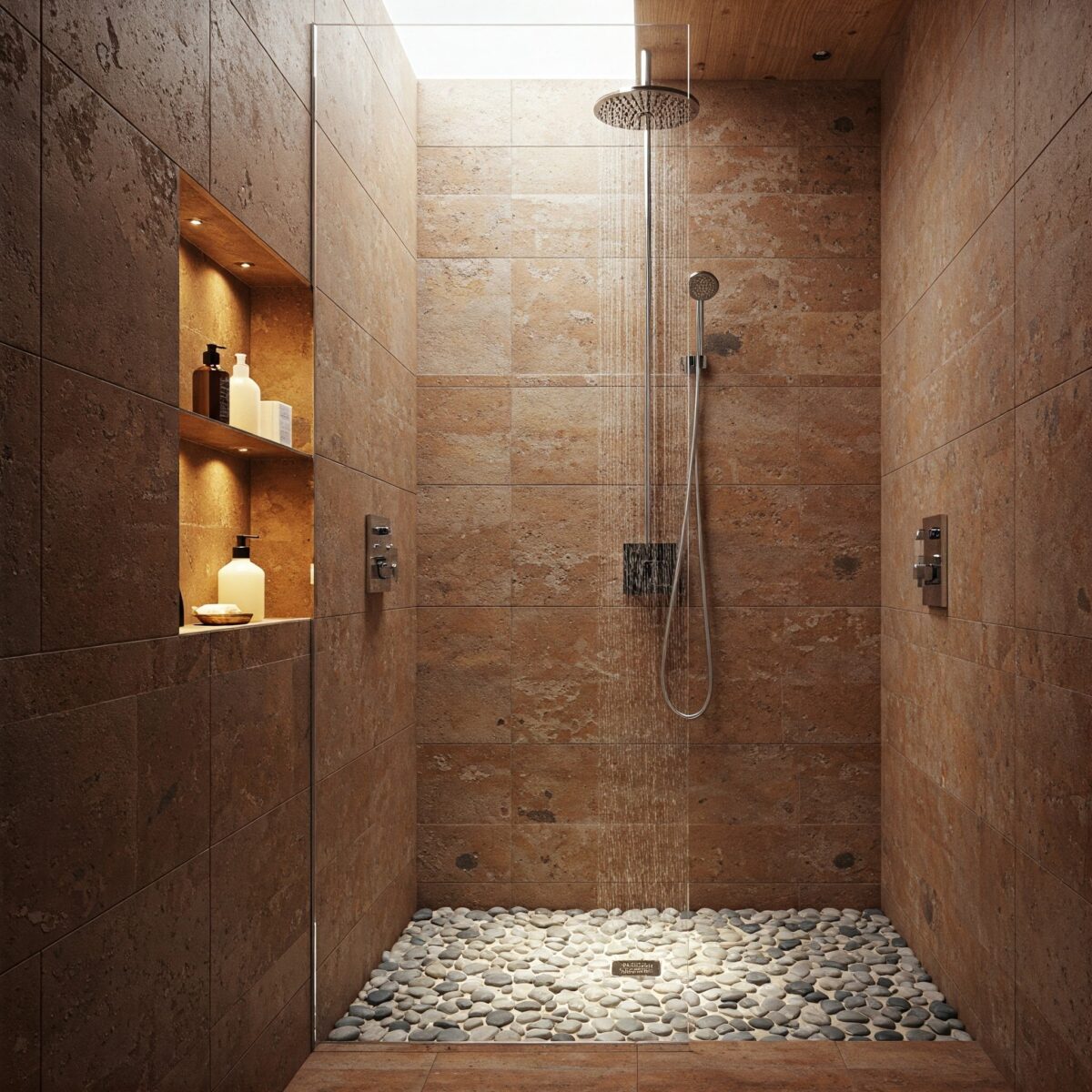 Transforme Seu Banheiro: 15 Ideias de Chuveiro Estilosas que Vão Surpreender Você! 2 Imagine stepping into a shower that feels como um mini-retirada de spa todas as manhãs.