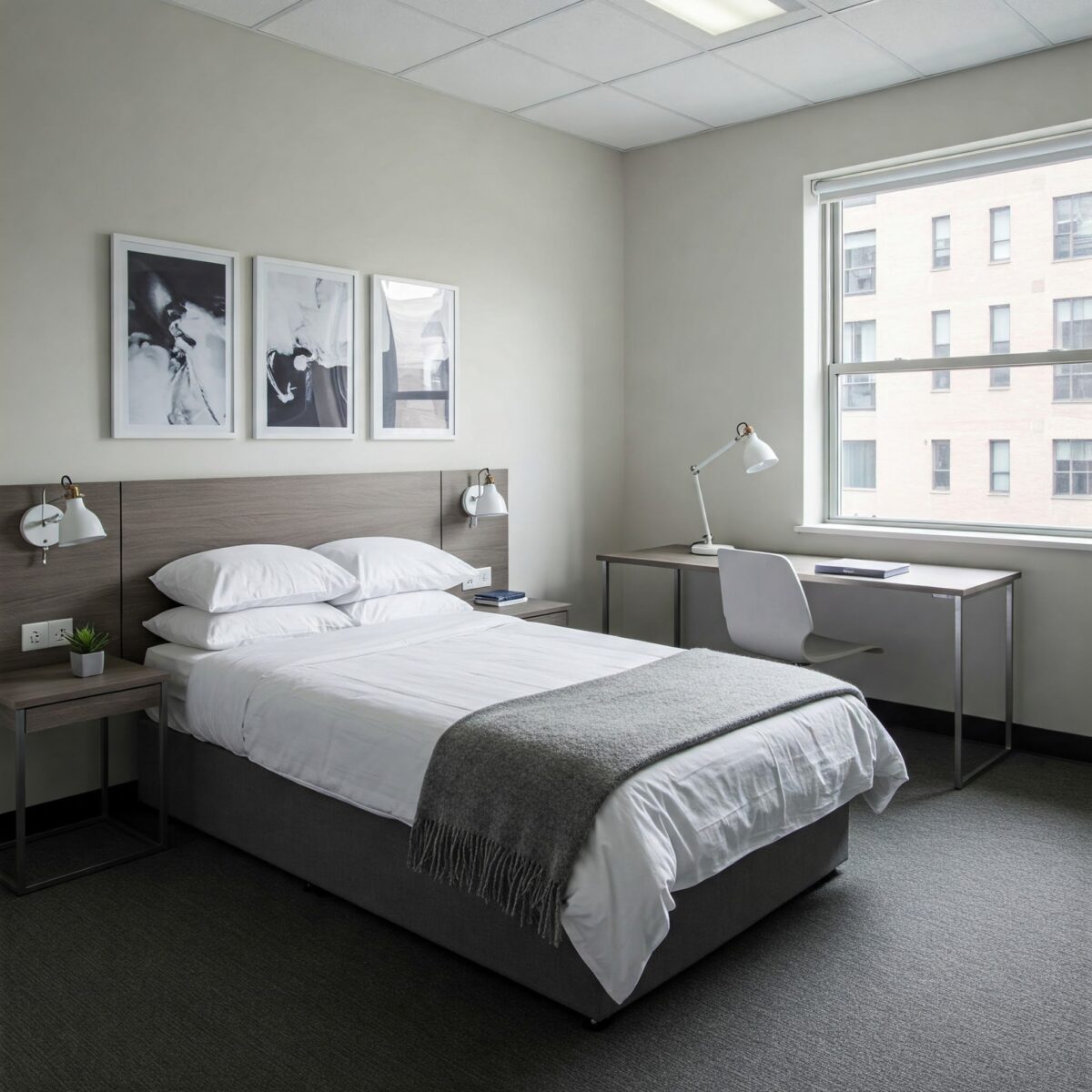 Revelando 15 Ideias Incríveis para Harmonizar Seu Escritório e Quarto de Hóspedes! 2 Uma imagem mostrando um sofá-camas, destacando o design moderno e confortável ideal para um escritório que também é um espaço para hóspedes.