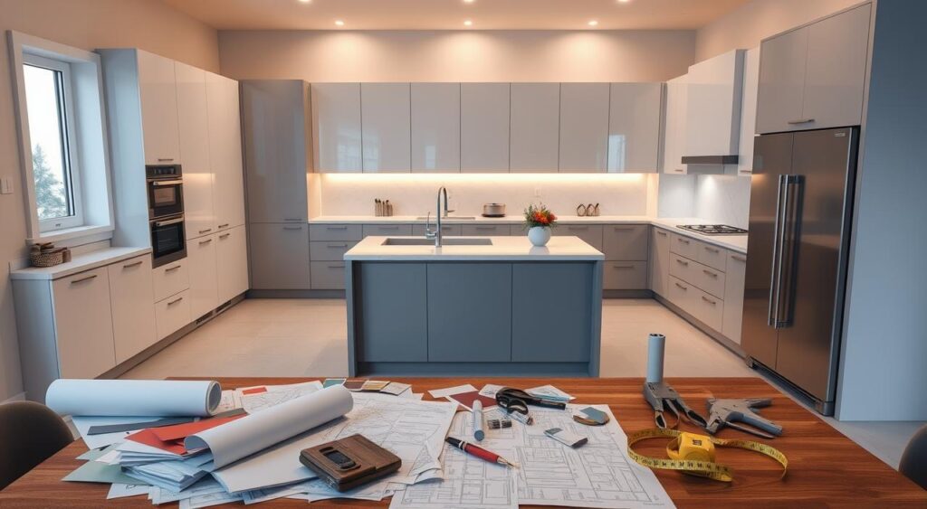 Descubra os Segredos para Planejar a Cozinha dos Seus Sonhos! 10 Iniciar projeto de cozinha planejada com planejamento adequado.