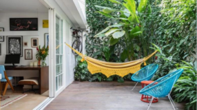 Transforme Seu Jardim: 55 Ideias Incríveis de Jardinagem com Pneus! 7 Imagem de jardim simples usando pneus.
