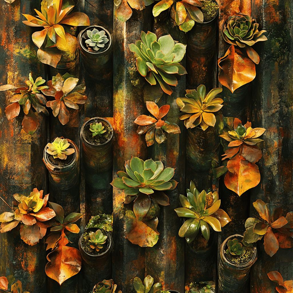 Faça você mesma: jardim vertical com garrafas e charme 4 Faça você mesma: jardim vertical com garrafas e charme