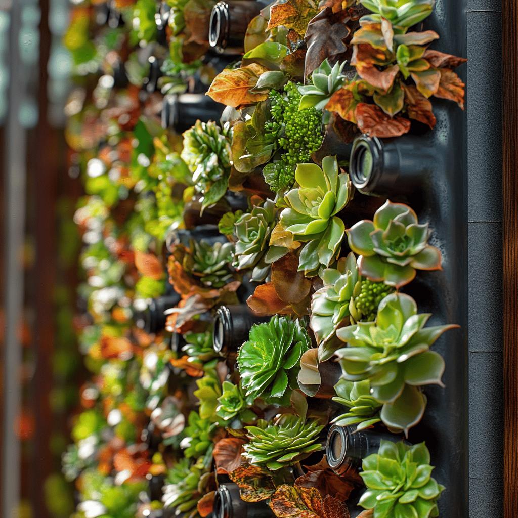 Faça você mesma: jardim vertical com garrafas e charme 3 Faça você mesma: jardim vertical com garrafas e charme