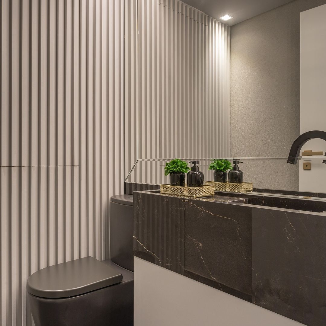 Sugestões encantadoras para transformar sua casa em um lar ideal 3 Foto de lavabo 01