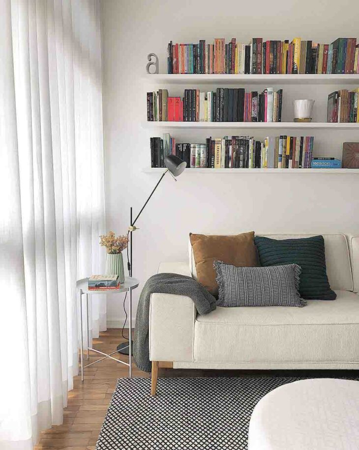 Modelos inspiradores de luminárias de chão para iluminar sua casa 9 Modelos compactos cabem em qualquer espaço