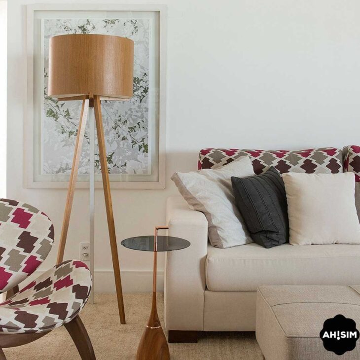 Modelos inspiradores de luminárias de chão para iluminar sua casa 10 Agregue charme com muita sofisticação