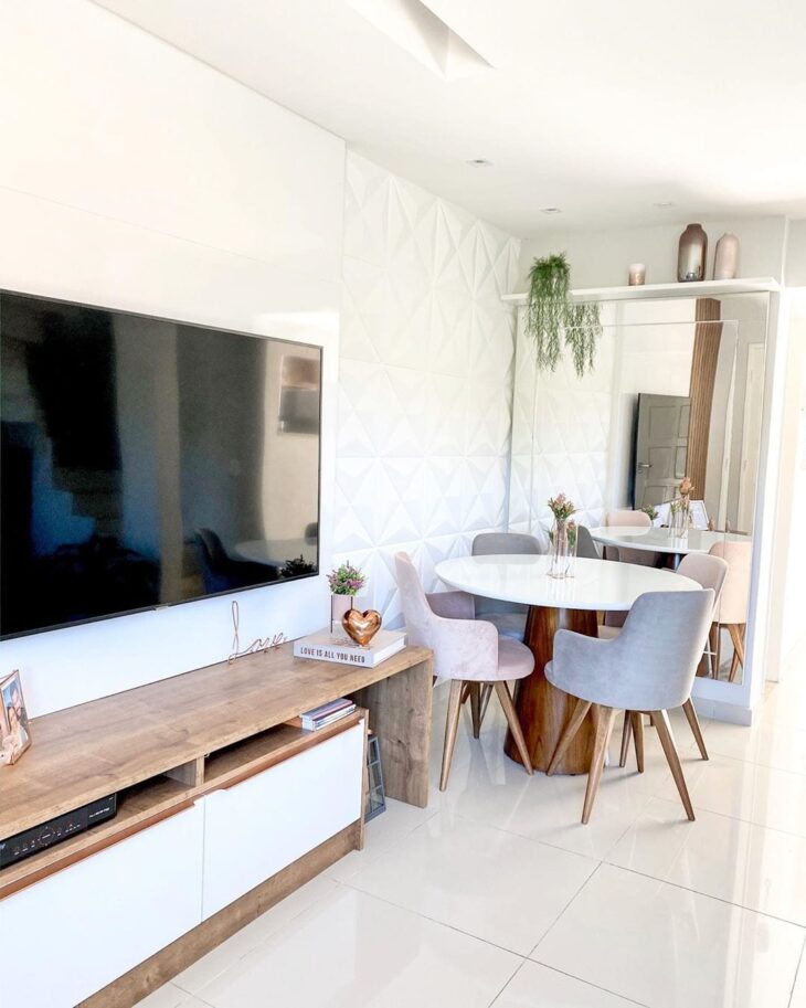 Dicas para Incorporar Mesas Redondas de Vidro na Sua Decoração 5 mesa na cozinha