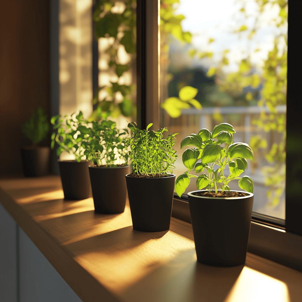 Mini horta de temperos na janela: alimentos frescos sempre à mão 1 Mini horta de temperos na janela: alimentos frescos sempre à mão