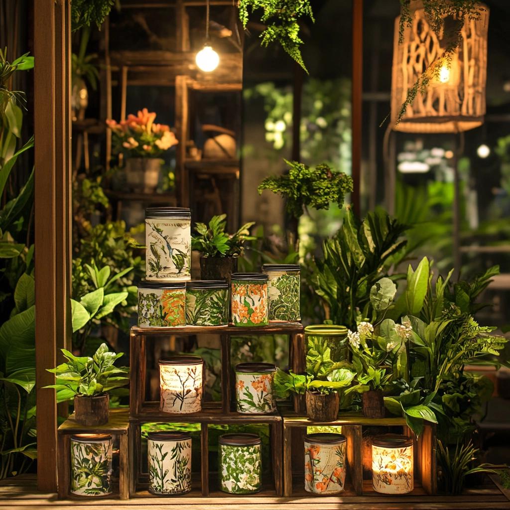 Mini jardim com vasos reutilizados: decoração verde com custo quase zero 3 Mini jardim com vasos reutilizados: decoração verde com custo quase zero
