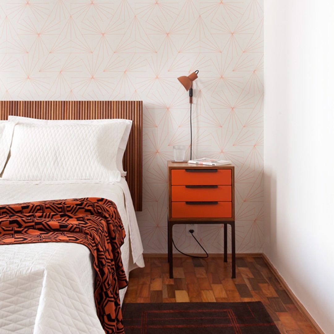 Ideias Elegantes de Móveis Retrô para Transformar sua Casa 9 Como no quarto.