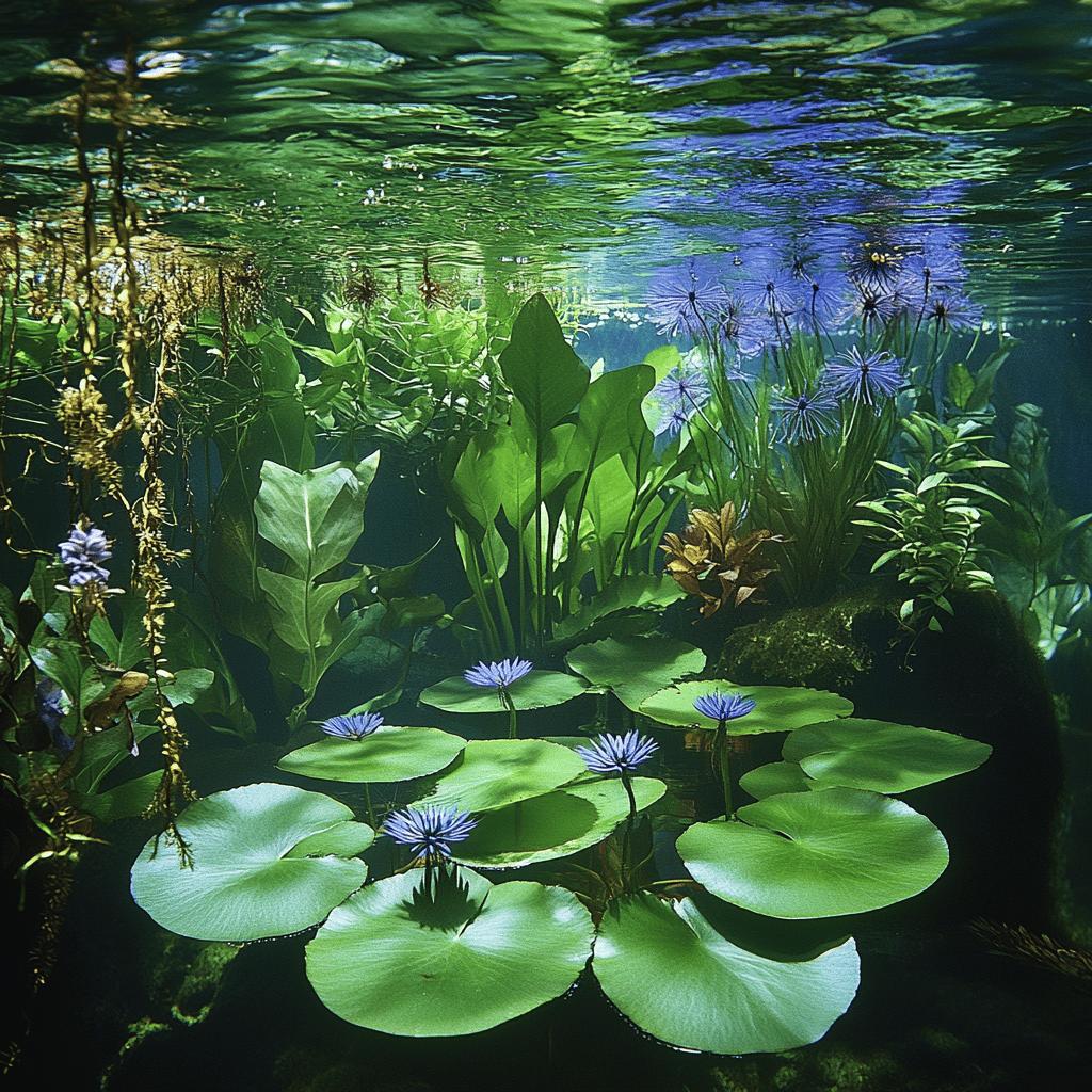 Características e Exemplos de Plantas Aquáticas Comuns 4 Plantas Aquáticas: Características e Espécies Populares