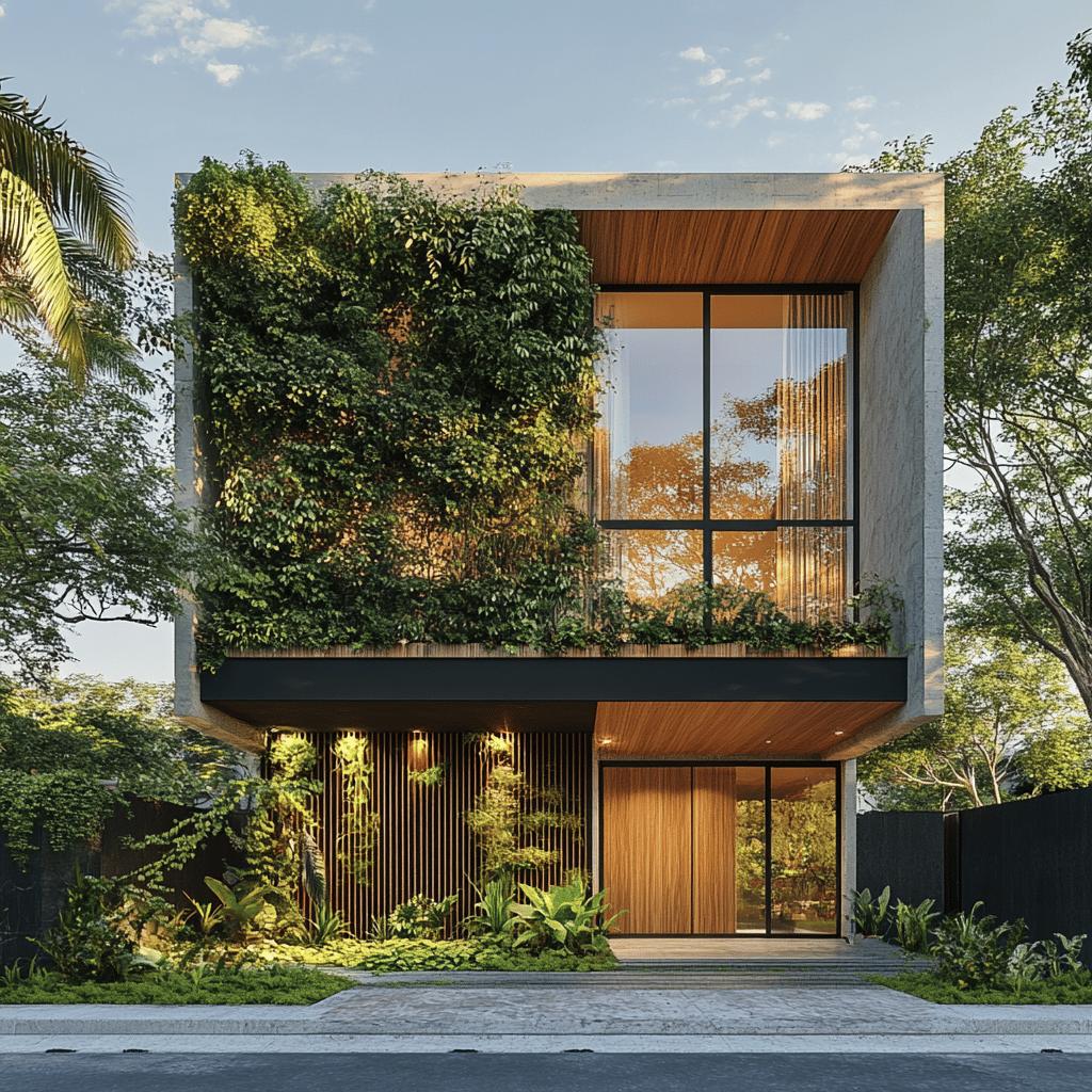 Plantas de casas para terrenos estreitos: aproveitamento máximo com estilo 4 Plantas de casas para terrenos estreitos: aproveitamento máximo com estilo