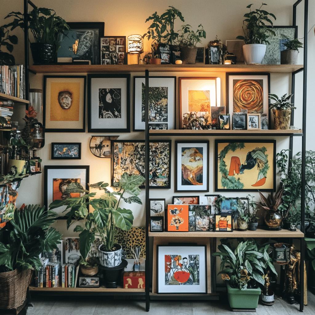 Formas Criativas de Incorporar Prateleiras para Quadros na Sua Decoração 4 Prateleira para Quadros: 30 Maneiras de Usar na Sua Decoração