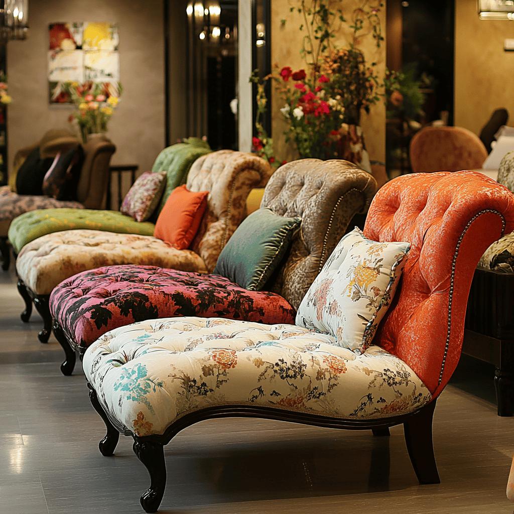Modelos de Recamier para uma Decoração Elegante e Estilosa 2 50 Modelos de Recamier para Decorar com Estilo