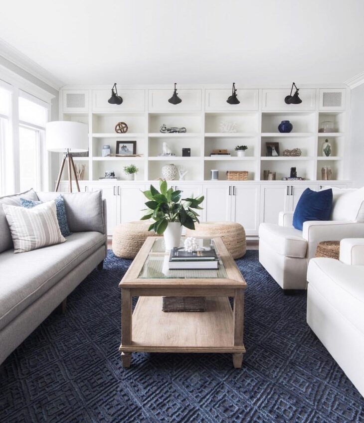 Modelos Elegantes de Tapete Azul para Valorizar Sua Decoração 9 Loloi Rugs