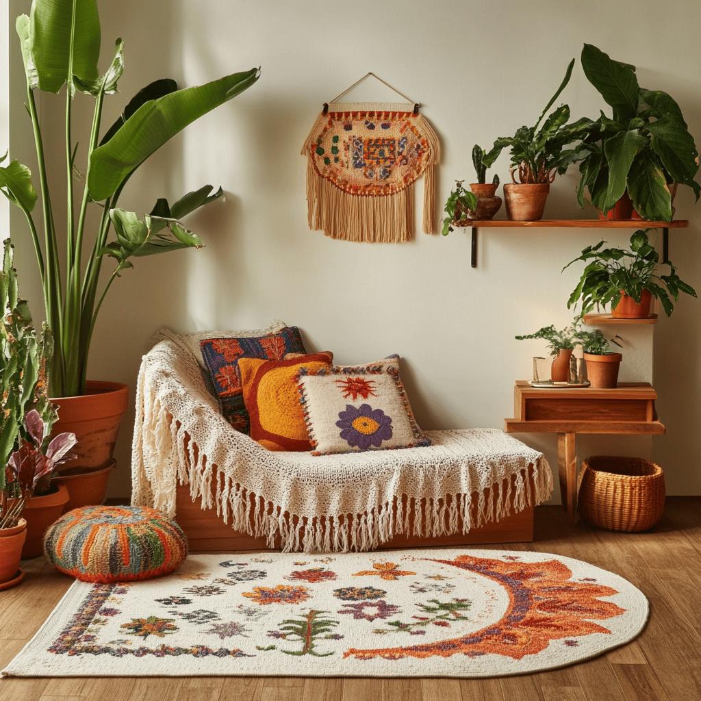 Transforme Sua Casa com um Tapete Meia-Lua: O Segredo para um Estilo Charmoso! 4 Como Fazer Tapete Meia-Lua para Deixar Sua Casa Mais Charmosa