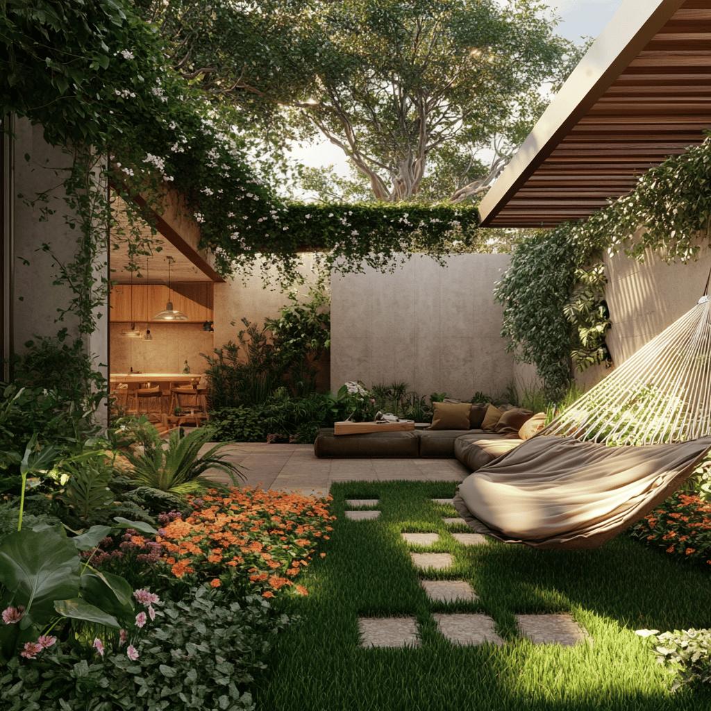 Transformação no quintal: jardim, redário e espaço pet no mesmo ambiente 3 Transformação no quintal: jardim, redário e espaço pet no mesmo ambiente