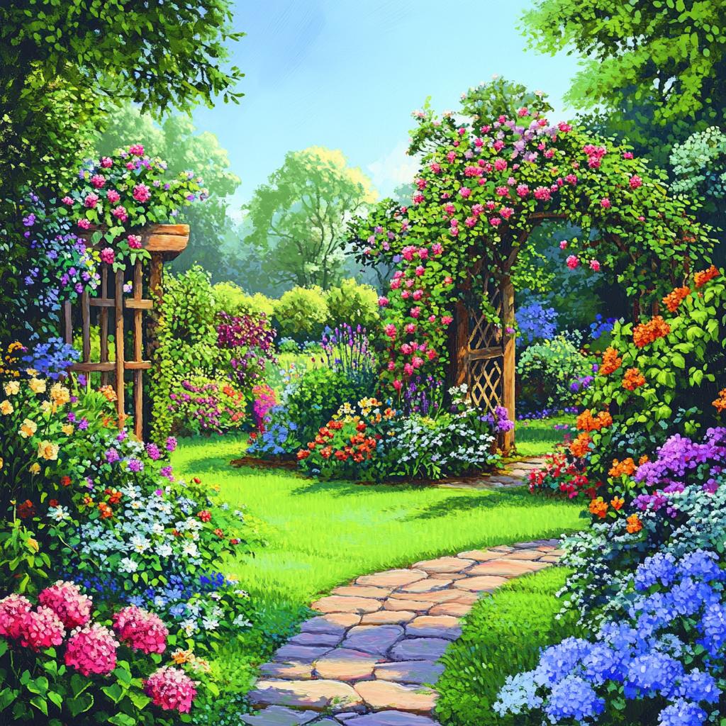 Cultivando um Jardim Vibrante: Dicas sobre Forrações, Trepadeiras e Flores 4 Planejando seu Jardim: Forrações, Trepadeiras e Flores