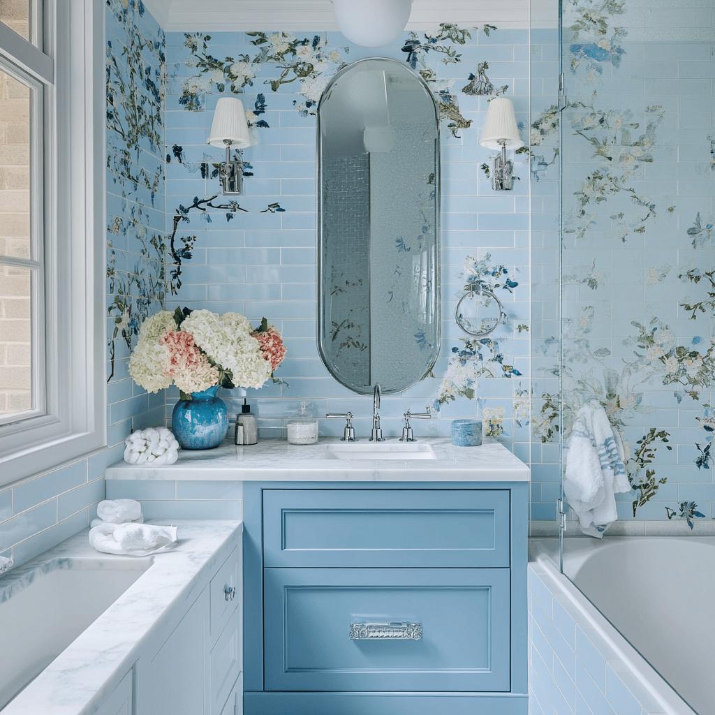 Quinze Inspirações em Azul e Branco para Renovar Seu Banheiro 5 15 Ideias de Banheiro Azul e Branco para Transformar Seu Espaço