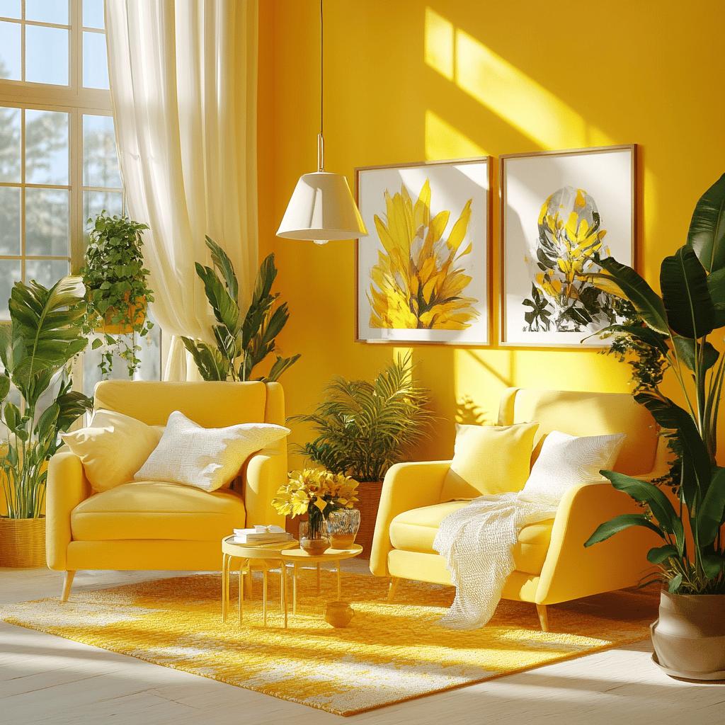 Inspire-se com 15 Quartos Amarelos para Criar um Ambiente Vibrante e Aconchegante 3 15 Ideias Deslumbrantes de Quartos Amarelos para um Visual Vibrante