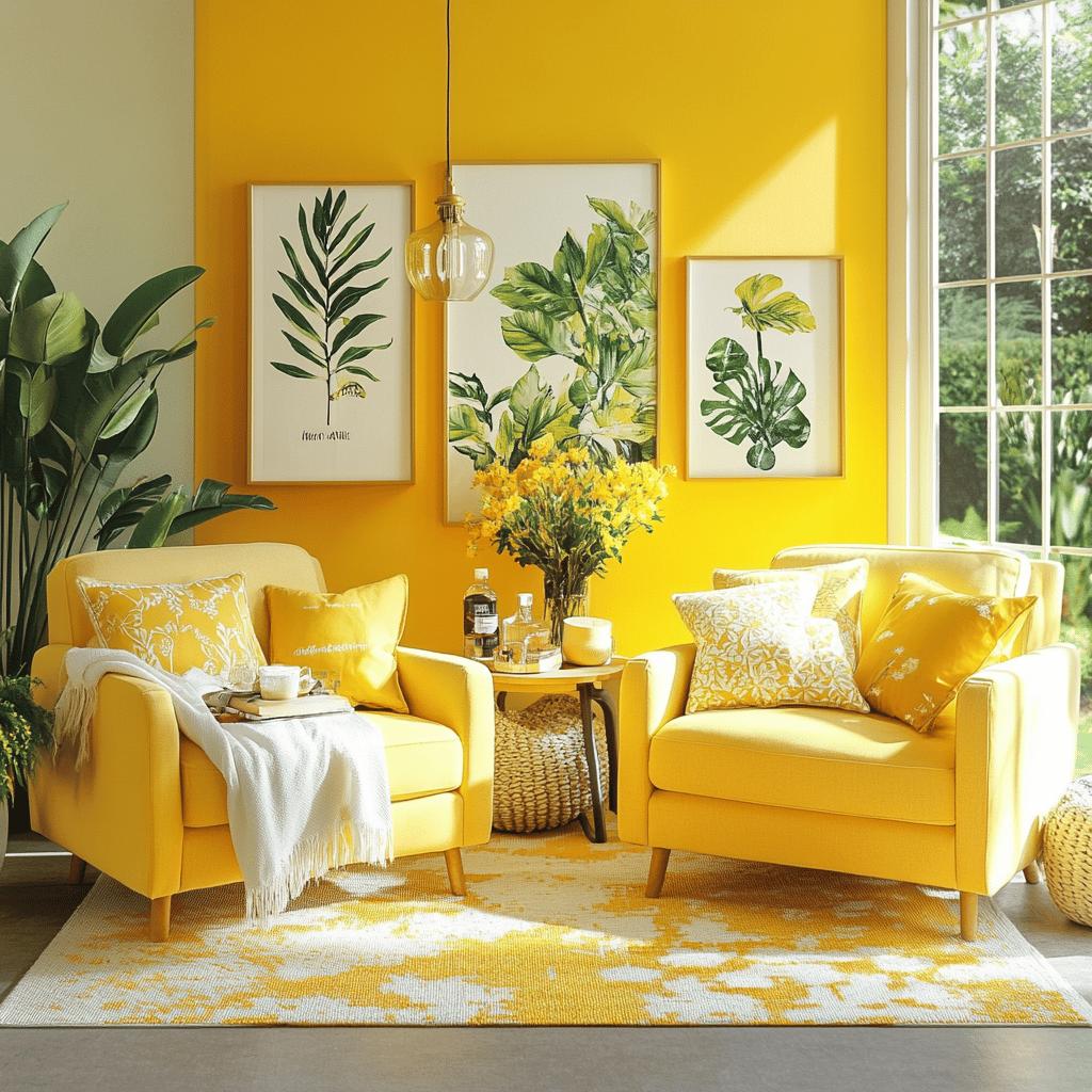 Inspire-se com 15 Quartos Amarelos para Criar um Ambiente Vibrante e Aconchegante 5 15 Ideias Deslumbrantes de Quartos Amarelos para um Visual Vibrante